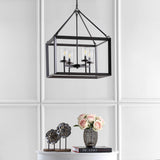 Gloria 12" 3-light Metal/Glass LED Pendant, Oil Rubbed Bronze by JONATHAN Y