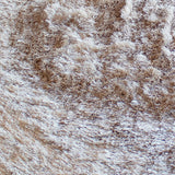 Glorious Collection 2-inch Pile Large Shag Area Rug Beige Color - 5'x7'