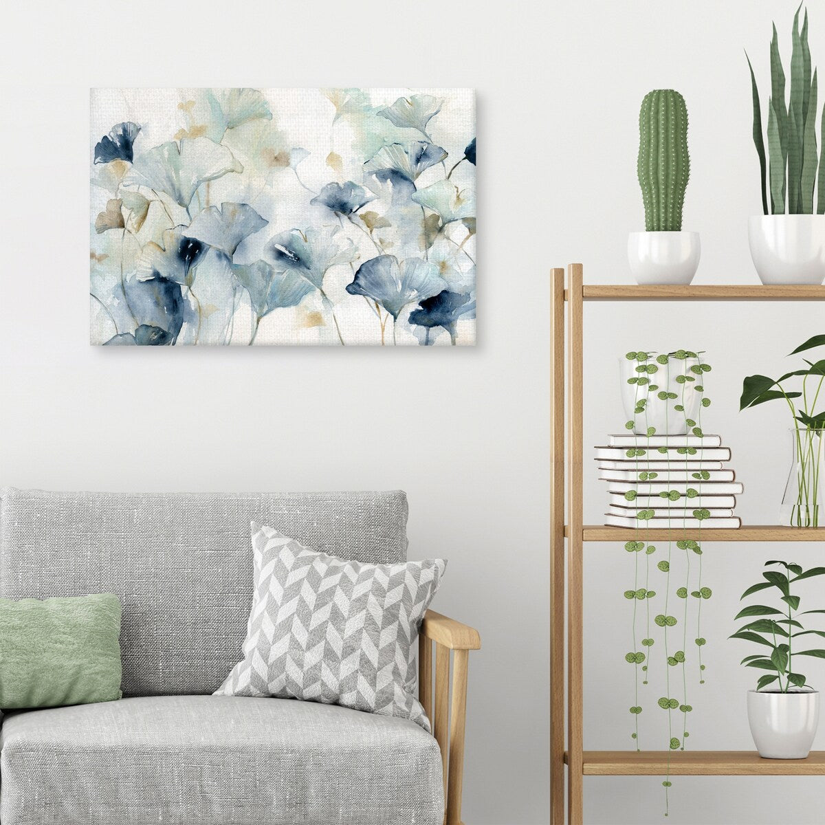 Glorious Ginkgo Horizontal by Carol Robinson Canvas Art Print