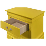 Louis Phillipe 2-drawer Wooden Nightstand