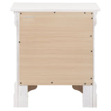 Louis Phillipe 2-drawer Wooden Nightstand