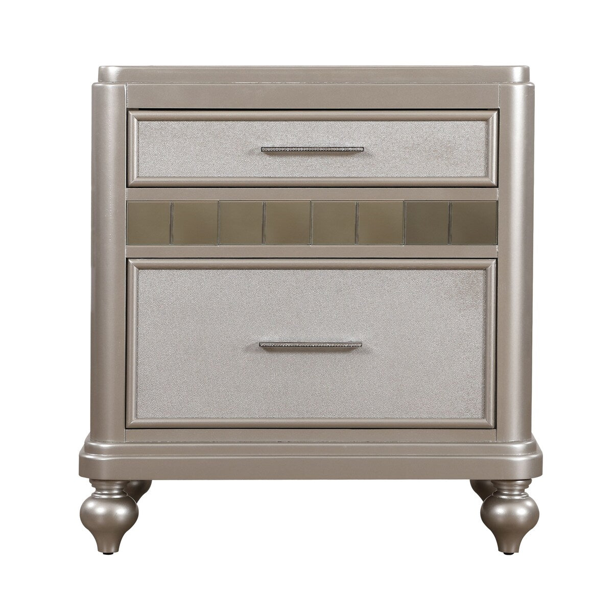 Glory Furniture Paulina 2-drawer Wood Nightstand