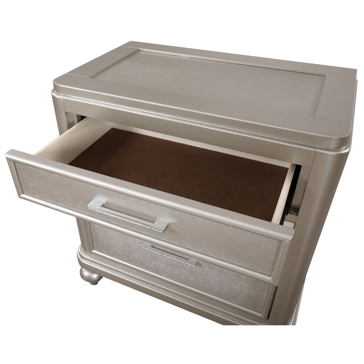Glory Furniture Paulina 2-drawer Wood Nightstand