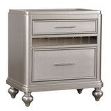 Glory Furniture Paulina 2-drawer Wood Nightstand