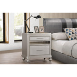 Glory Furniture Paulina 2-drawer Wood Nightstand