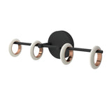 OROMA HOME Loop 4-Light Integrated-LED Bathroom Vanity Light - N/A
