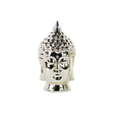 Glowing Buddha Head With Pointed Ushnisha - Gold