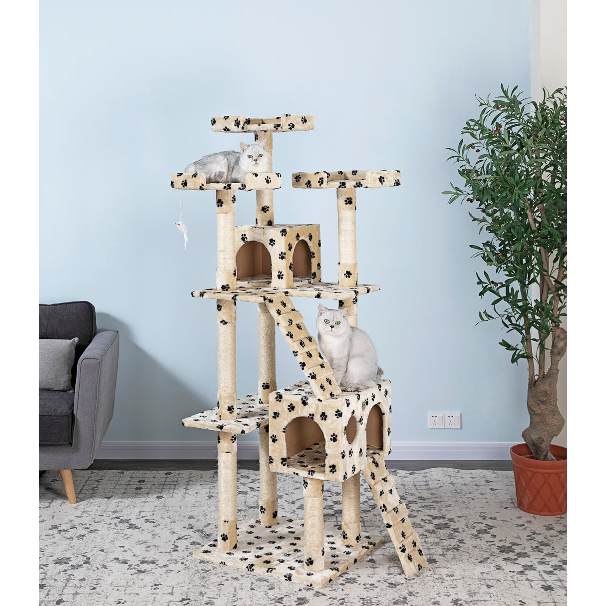 Go Pet Club 72" Cat Tree Furniture