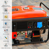 GoGreen Power GG-14000 12/3 100' SJTW Outdoor Extension Cord, Lighted End, 100 Ft - N/A