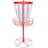 GoSports Regulation Disc Golf Basket - 24 Chain Portable Target