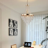 Gold Crystal Chandeliers Lighting Contemporary Luxury Ceiling Lighting