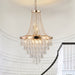 Gold Crystal Chandeliers Lighting Contemporary Luxury Ceiling Lighting