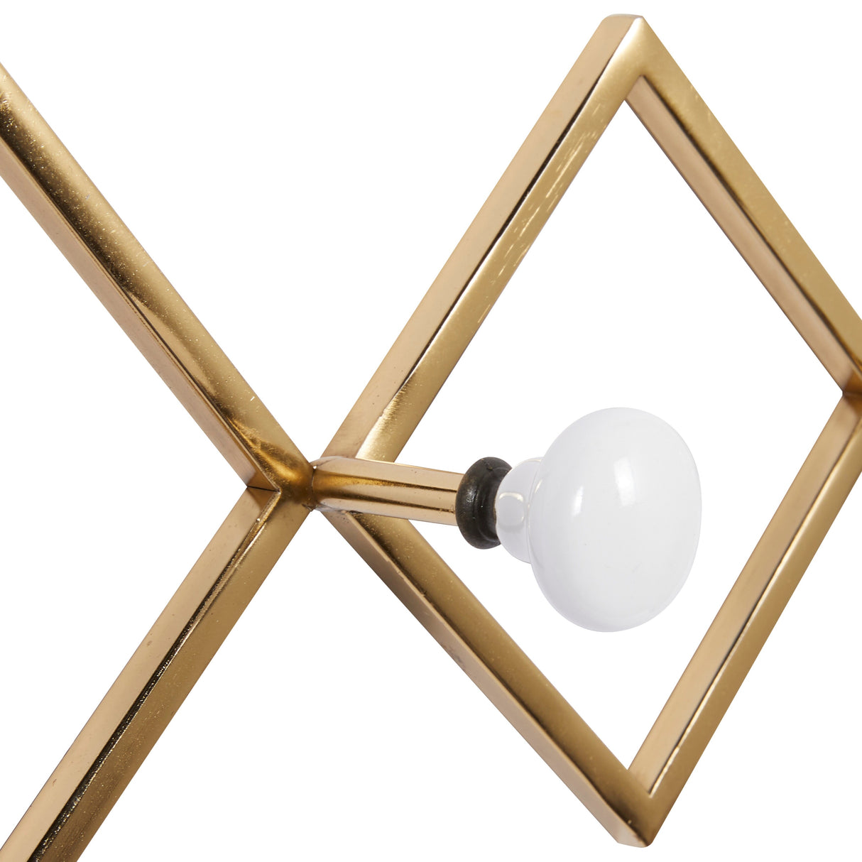 Gold Iron Glam Wall Hook (Set of 3) - 33 x 3 x 6