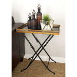 Gold Metal Accent Table