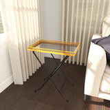 Gold Metal Accent Table