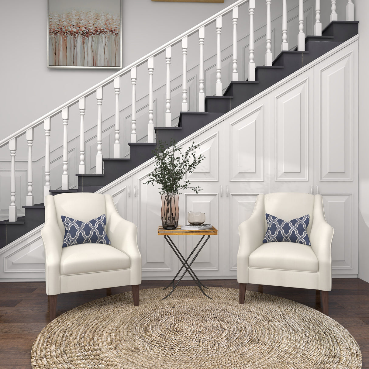 Gold Metal Accent Table