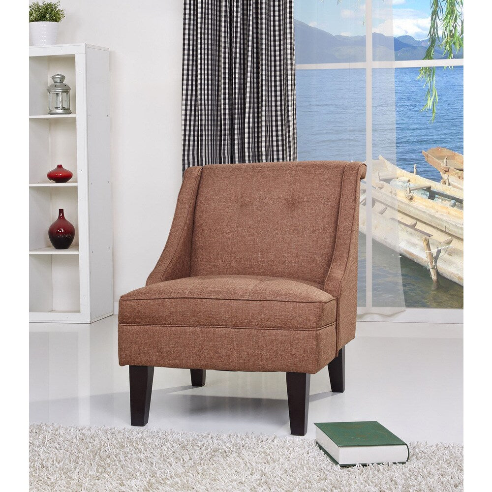 Gold Sparrow Kansas Ceramic-brown Accent Chair