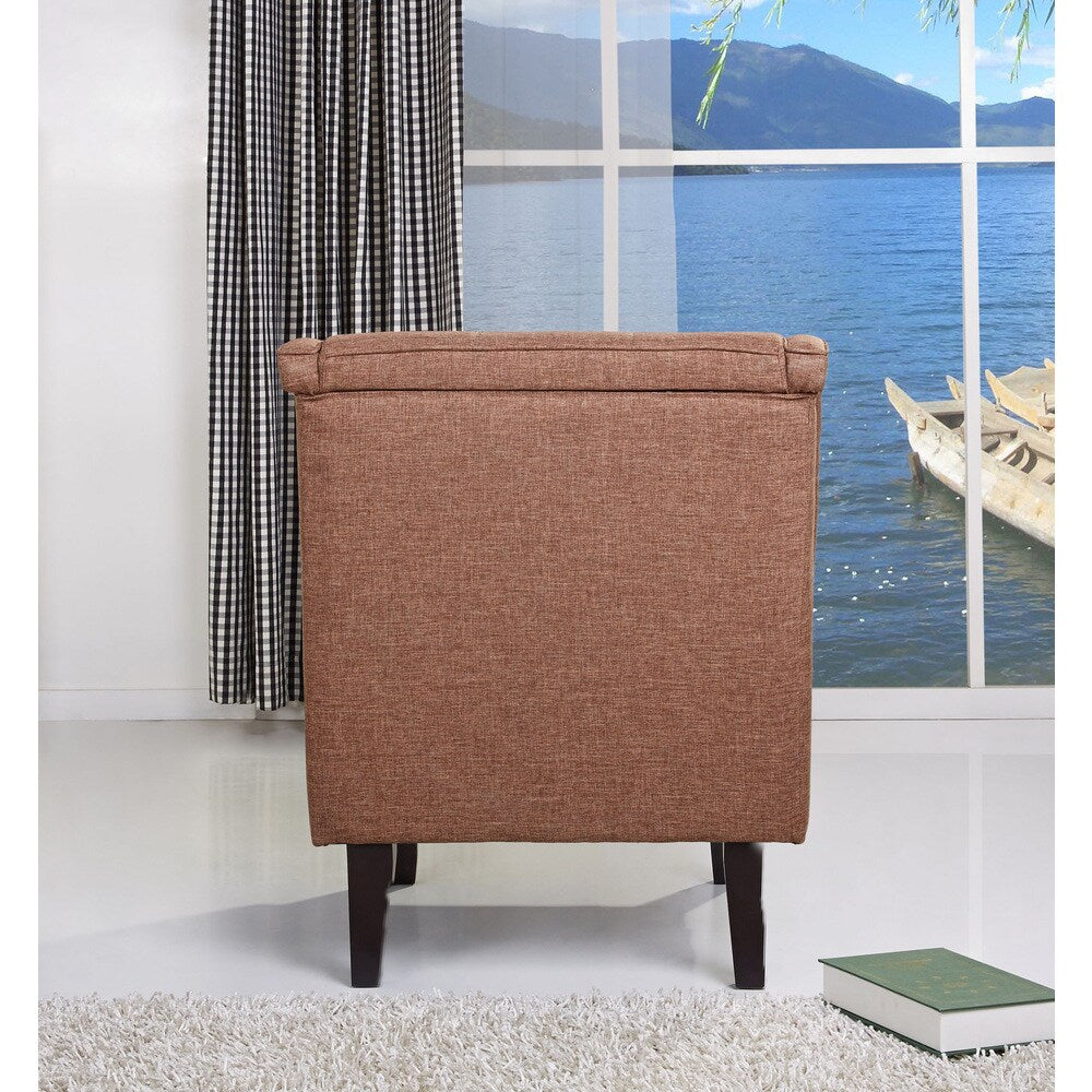 Gold Sparrow Kansas Ceramic-brown Accent Chair