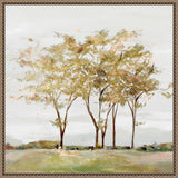 Golden Acre Wood Framed Canvas Wall Art Print