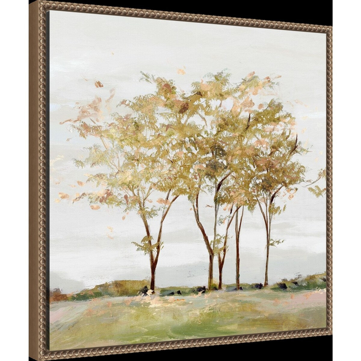Golden Acre Wood Framed Canvas Wall Art Print