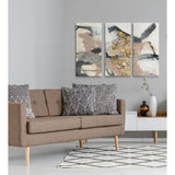 Golden Blush I-A Premium Multi Piece Art available in 3 sizes