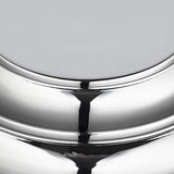 Golden Lighting #1270-09 CH Multifamily Polished-chrome-finished Steel and Opal Glass Flush-mount Light Fixture - Silver