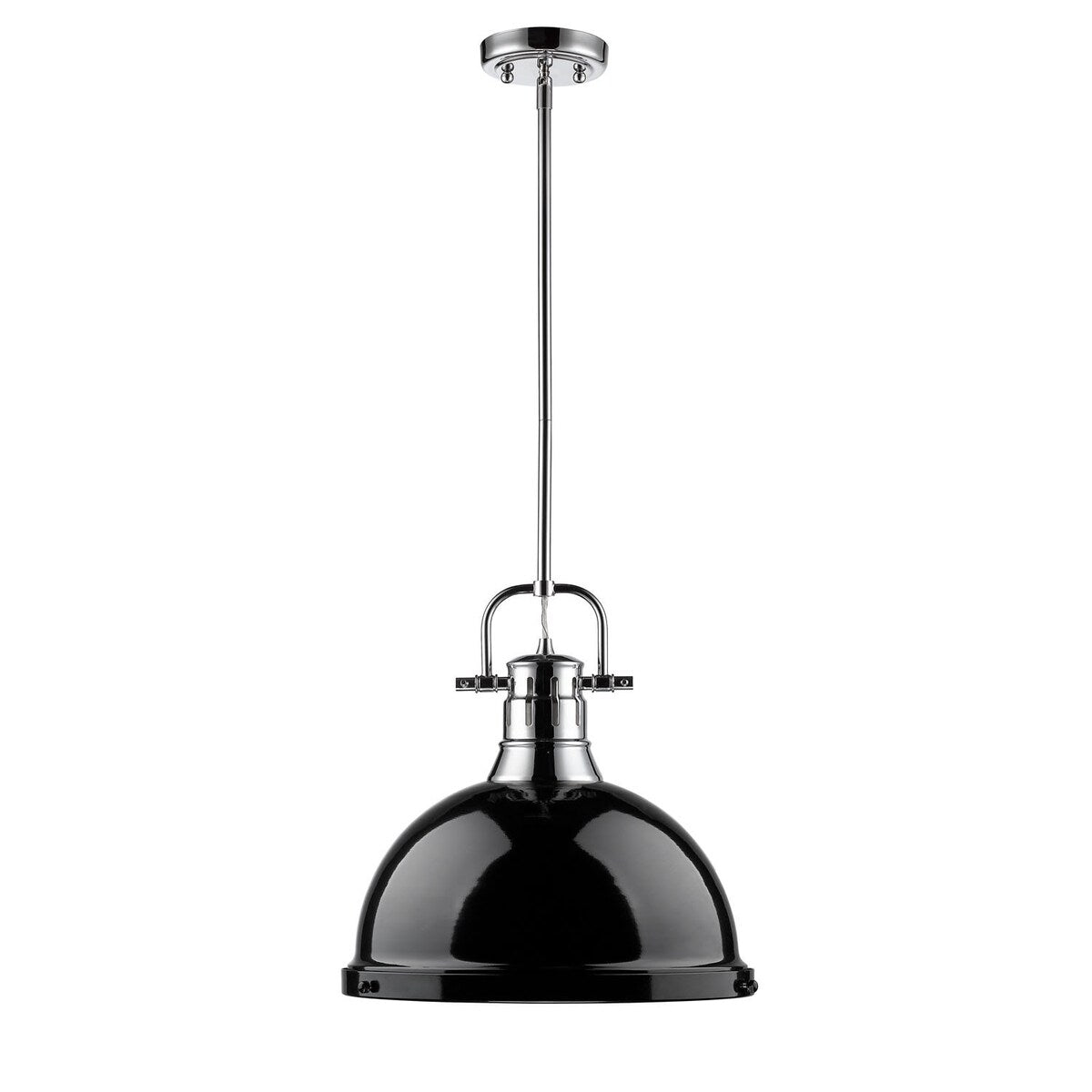 Golden Lighting Duncan 1-light Steel Pendant Light Fixture