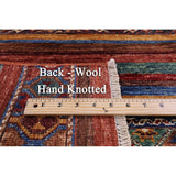 Golden Nile Khorjin Persian Gabbeh Hand Knotted Wool Rug - 2' 6" X 4' 1"