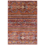 Golden Nile Khorjin Persian Gabbeh Hand Knotted Wool Rug - 3' 2" X 4' 9"