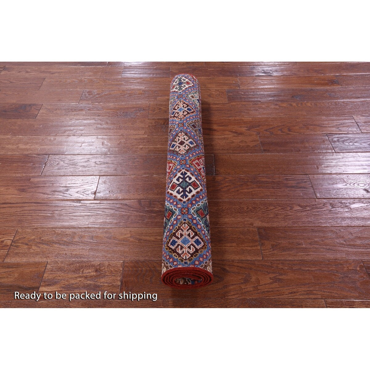 Golden Nile Khorjin Persian Gabbeh Hand Knotted Wool Rug - 3' 5" X 5' 4"