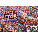 Golden Nile Khorjin Persian Gabbeh Hand Knotted Wool Rug - 3' 5" X 5' 4"