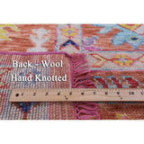 Golden Nile Turkish Oushak Hand Knotted Wool Rug - 9' 1" X 12' 1"