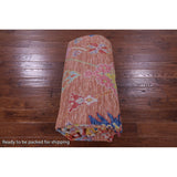Golden Nile Turkish Oushak Hand Knotted Wool Rug - 9' 1" X 12' 1"