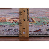Golden Nile Turkmen Ersari Handmade Wool Rug - 6' 8" X 10' 0"
