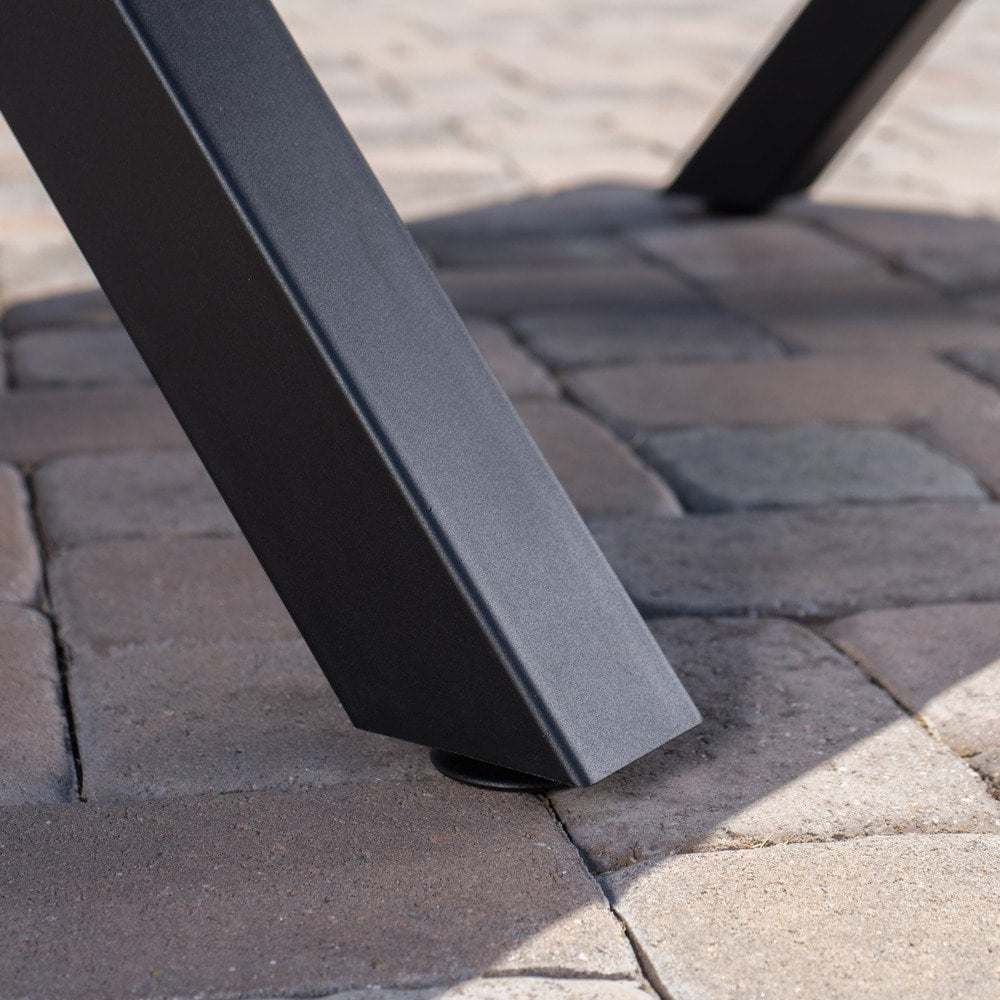 Goleta Outdoor Rectangle Light-weight Concrete Dining Table by Christopher Knight Home
