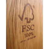 Amazonia 7 Piece 100% FSC Certified Wood Gorilla Lazy Susan Outdoor Patio Dining Set