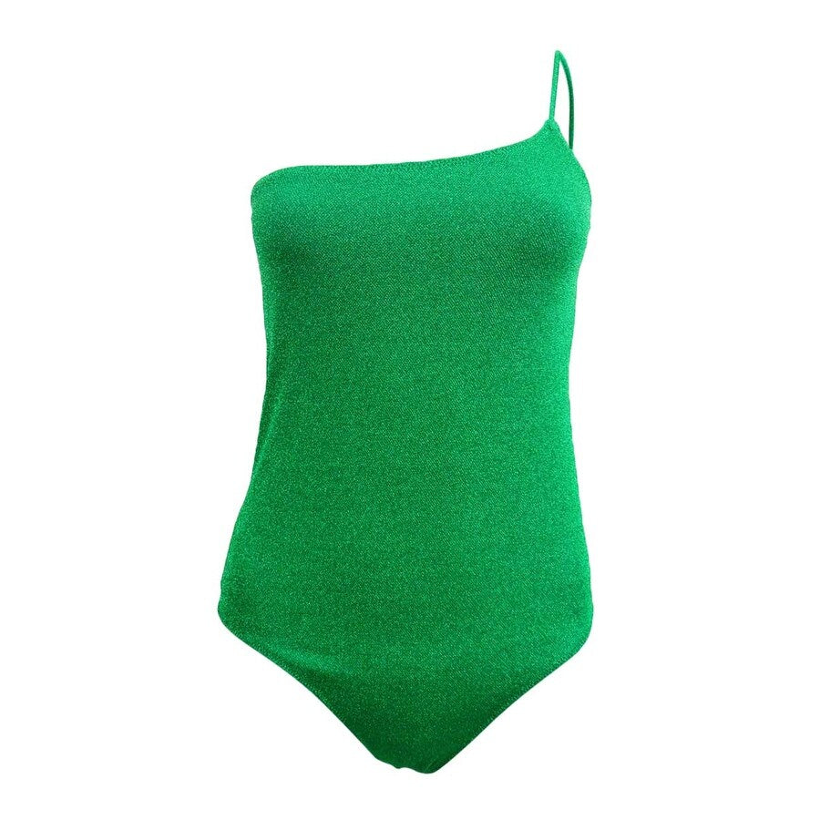 Good American Women's Sparkle One-Piece Swimsuit (1/S, Summer Green)