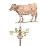 Good Directions Polished Copper Dairy Cow Weathervane