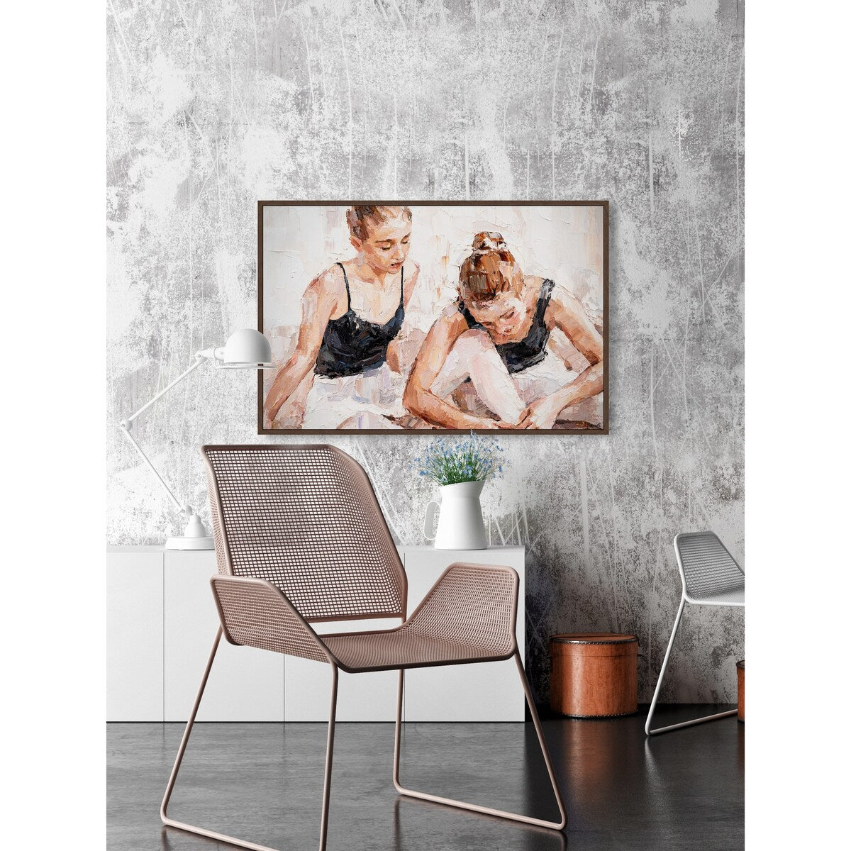 Good Job Floater Framed Print on Canvas