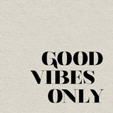 'Good Vibes Only V' Painting Print on Wrapped Canvas - Multi-Color