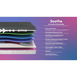 GoodVibeSleep Soothe Flex Top Mattress and Adjustable Base Comfort Ensemble