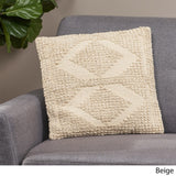 Garydon Modern Handcrafted Fabric Sloth Throw Pillow by Christopher Knight Home