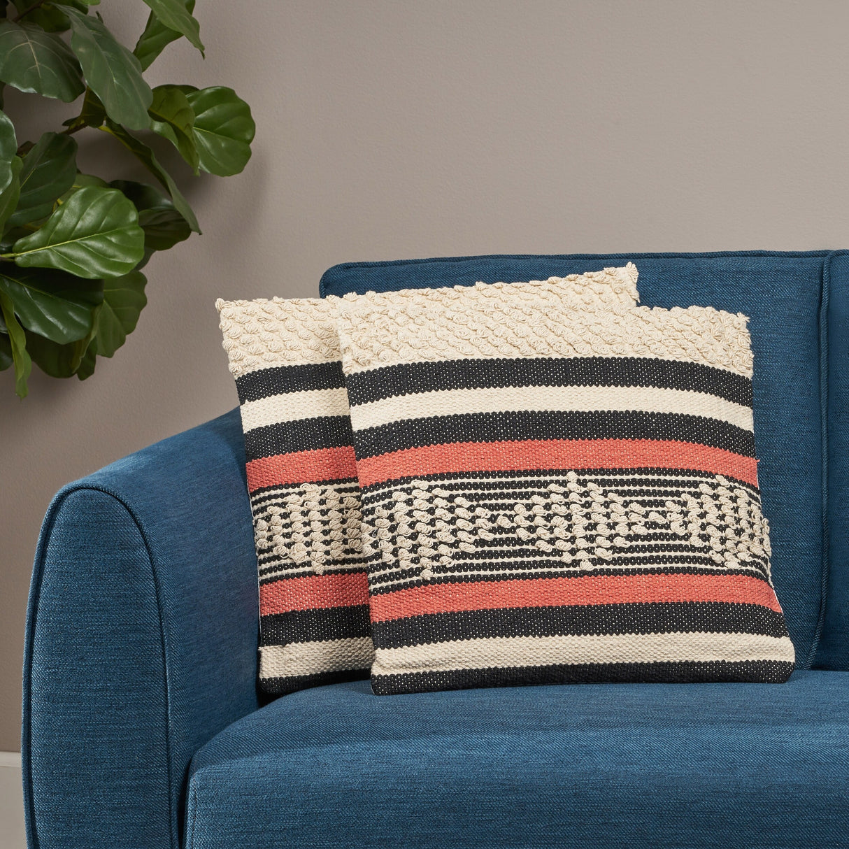 Gathwright Modern Handcrafted Fabric Sloth Throw Pillow by Christopher Knight Home