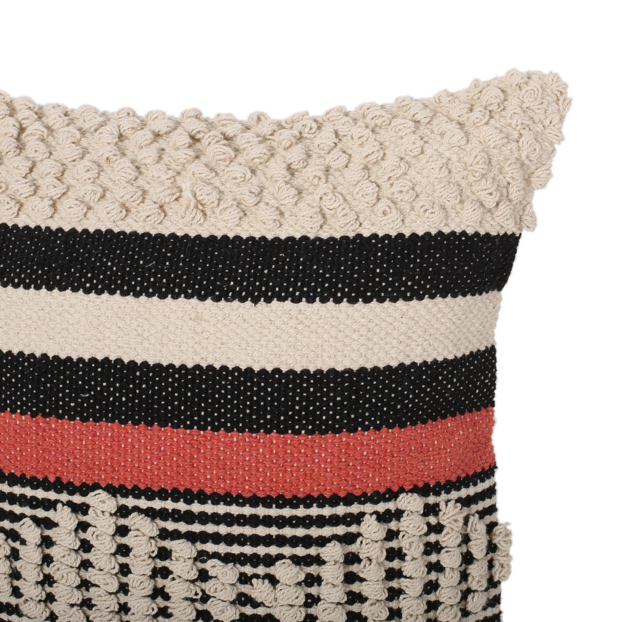 Goodhue Boho Handcrafted Fabric Pillow Cover by Christopher Knight Home