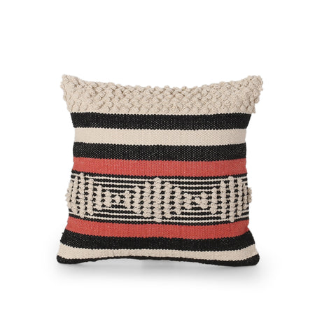 Goodhue Boho Handcrafted Fabric Pillow Cover by Christopher Knight Home