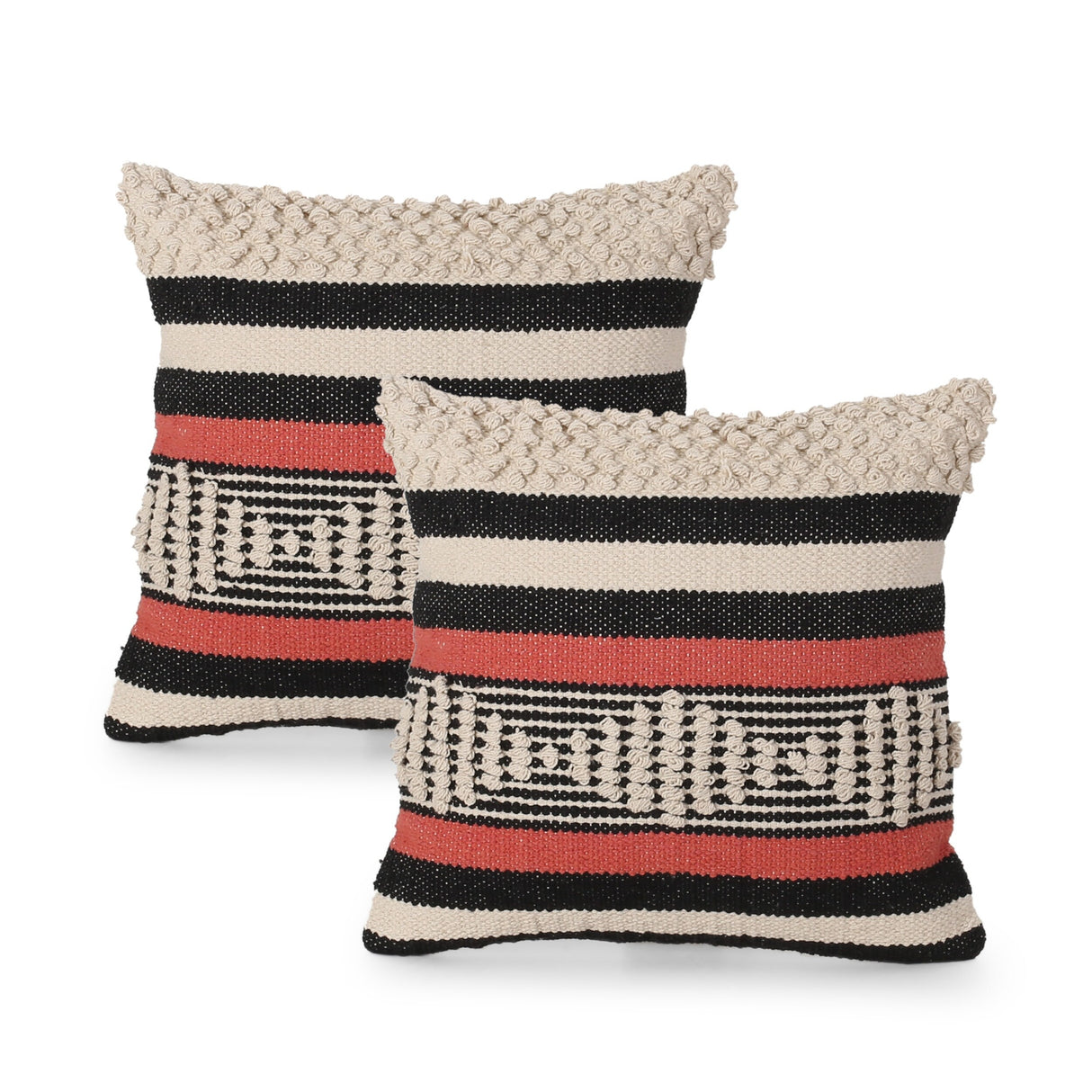 Goodhue Boho Handcrafted Fabric Pillow Cover by Christopher Knight Home