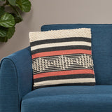 Goodhue Boho Handcrafted Fabric Pillow Cover by Christopher Knight Home