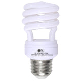 Goodlite® G-10843 13-Watt CFL 60 Watt Replacement 900-Lumen T2 Spiral Light Bulb 12,000 Hour Life Daylight (Case of 25) - White