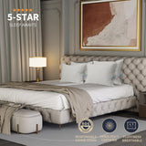 Goose Down Pillows Luxury Hotel Cooling Breathable Bed Pillows - 100%Goose Down