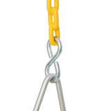 Gorilla Playsets Full Bucket Toddler Swing with Coated Chains
